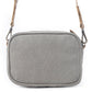 Myra Temptation Tribal Pattern Small Crossbody Bag for Women â€“ Geometric Canvas Front, Adjustable Leather Strap for Everyday Western Style
