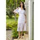 Sleeve Essence Slit Dress