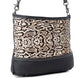 ANTIQUATED  LEATHER AND HAIRON BAG