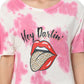 White Manic Tee
