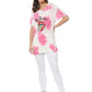 White Manic Tee