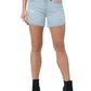 Ripped Denim Shorts
