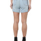 Ripped Denim Shorts