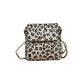 Quaint Leopard Print Leather & Hairon Bag