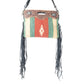 Rubious  Hand-Tooled Bag