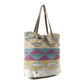 Multicolored Waves  Tote Bag,