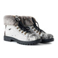 Myra Turbulent Hairon Leather Boots for Women – Fur Lining, Rugged Sole with Stylish Lace-Up Design for Winter Escapes