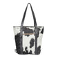 Vanilla Crème me Leather & Hairon Bag