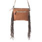 Sandy Rosewood Hand-Tooled Bag