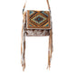Boho Chic Style Leather & Hairon Bag