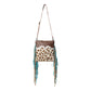 Earth prints Leather & Hairon Bag