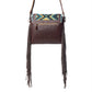 Wild West Boho Leather & Hairon Bag