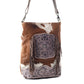 Earthen splashes Hand-Tooled Bag