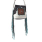 Sapphire Crown Hand-Tooled Bag