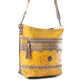 Gold Spell Leather & Hairon Bag