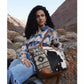 Bison Ridge Hair-On Hide Tote Bag