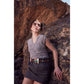 Klepto Hand-Tooled Concho Women's Belt