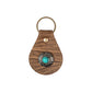 Concho Varied Leather Key Fob