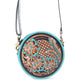 Priceless Love Small Hand-Tooled Round Bag