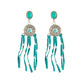 Mystic Charm Fringed Earrings