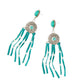 Mystic Charm Fringed Earrings