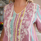 Sophia Jane Embroidered Striped Top