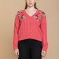 Alayna Floral Embroidered Sweater