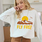 Fly Free Oversized Sweatshirt