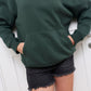 Carmen Hoodie in Forest Green
