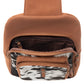 Mountain Bend Hair-On Hide Bucket Sling Bag