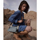 Marta Plains Leather & Hairon Bag