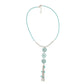 Bloom Flower Mini Concho Tassled Necklace