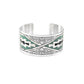 Day Rise Etched Metal Cuff Bracelet