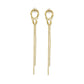 Interwoven Knots Strand Earrings