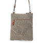 Boulangerie Floral Trim Crossbody Bag