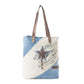 Blue Star Key Tote Bag