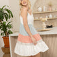 Bohera Judith Anne Color Stripe Babydoll Dress