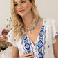Lillith Cotton Embroidered Dress