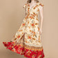 Bohera Georgina Multi-Print Dress