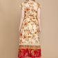 Bohera Georgina Multi-Print Dress