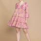 Pond Blossom Babydoll Dress