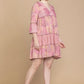 Pond Blossom Babydoll Dress