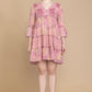 Pond Blossom Babydoll Dress