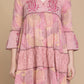 Pond Blossom Babydoll Dress