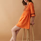 Sun Field Embroidered Dress