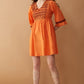 Sun Field Embroidered Dress