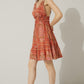 Evalynne V-Neck Drop Waist Dress