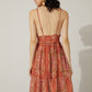 Evalynne V-Neck Drop Waist Dress