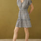 Tangina Tiered Sleeve Drop  Dress