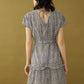 Tangina Tiered Sleeve Drop  Dress